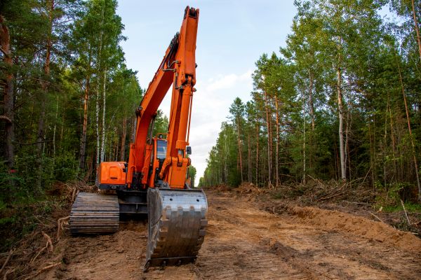 Backhoe Land Clearing in American Fork